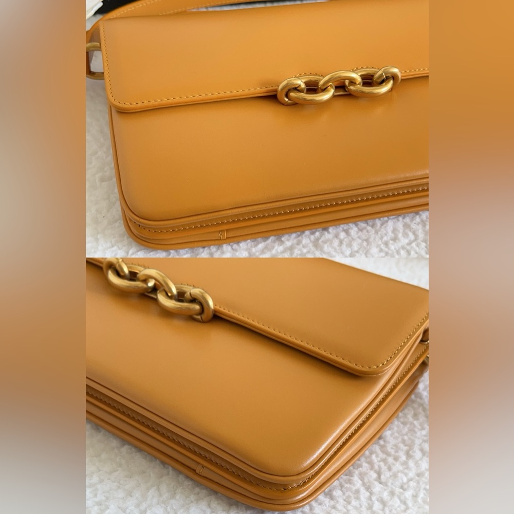 Saint Laurent YSL Smooth Calfskin Le Maillon Leather Shoulder Bag - Picture 7 of 16